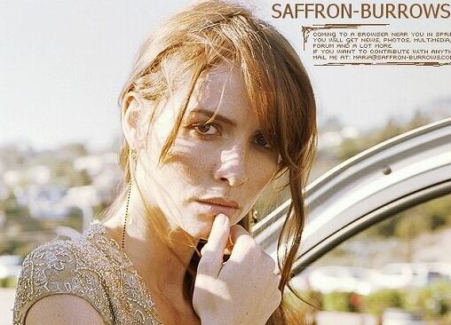 映画女優 サフロン・バロウズ Saffron Burrows